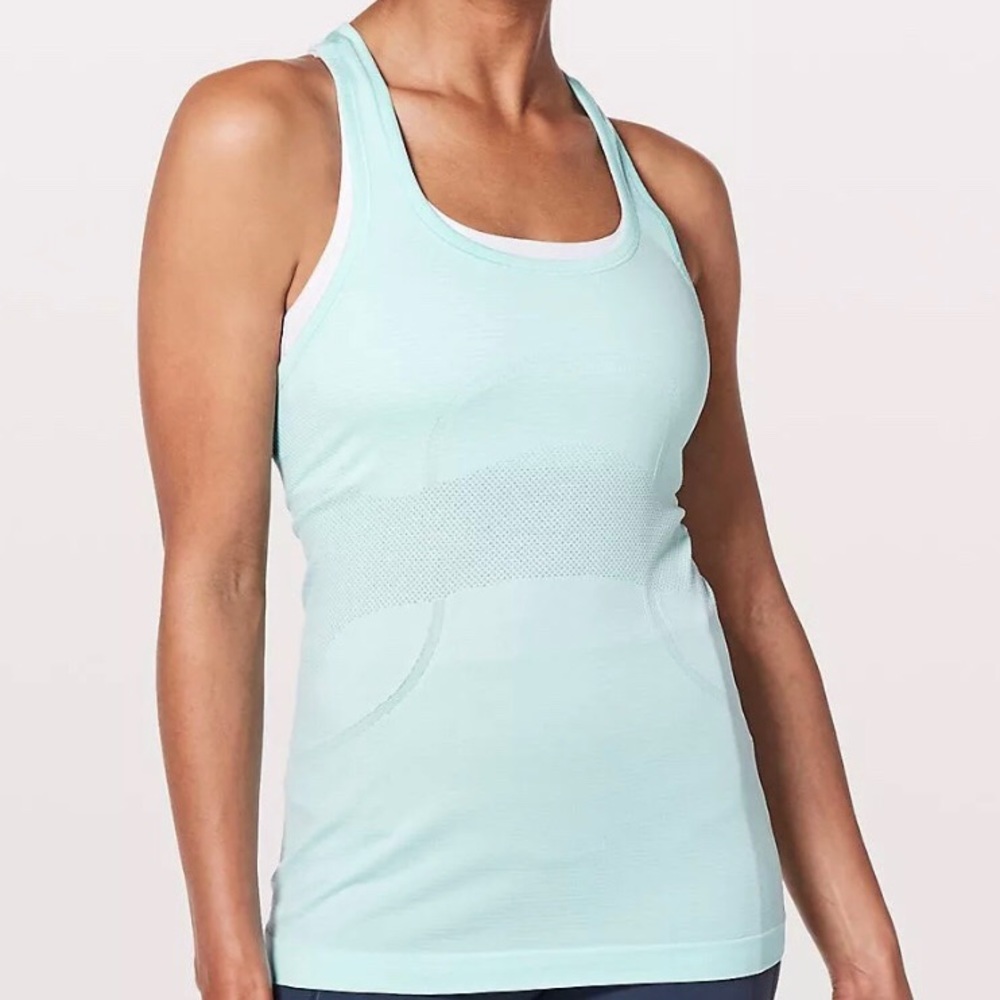 NWT Swiftly Tech Racerback Aquamarine (Sold Out)